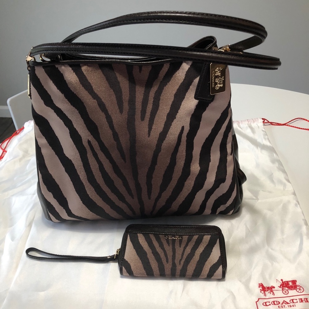 Brand New Coach handbag and wallet